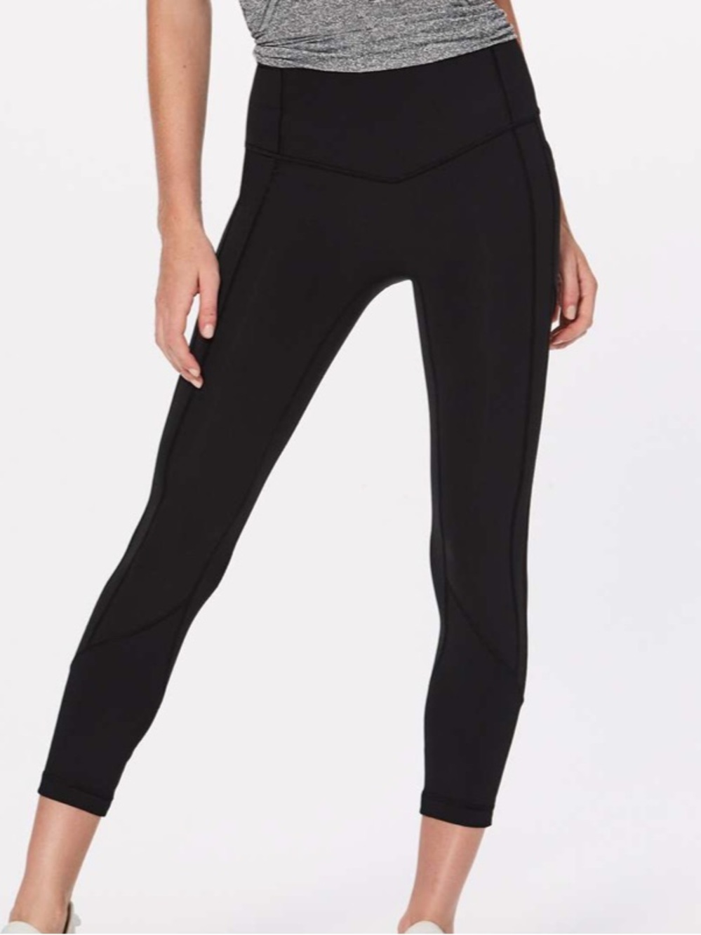 Lululemon All The Right Places Crop II *23" Black
